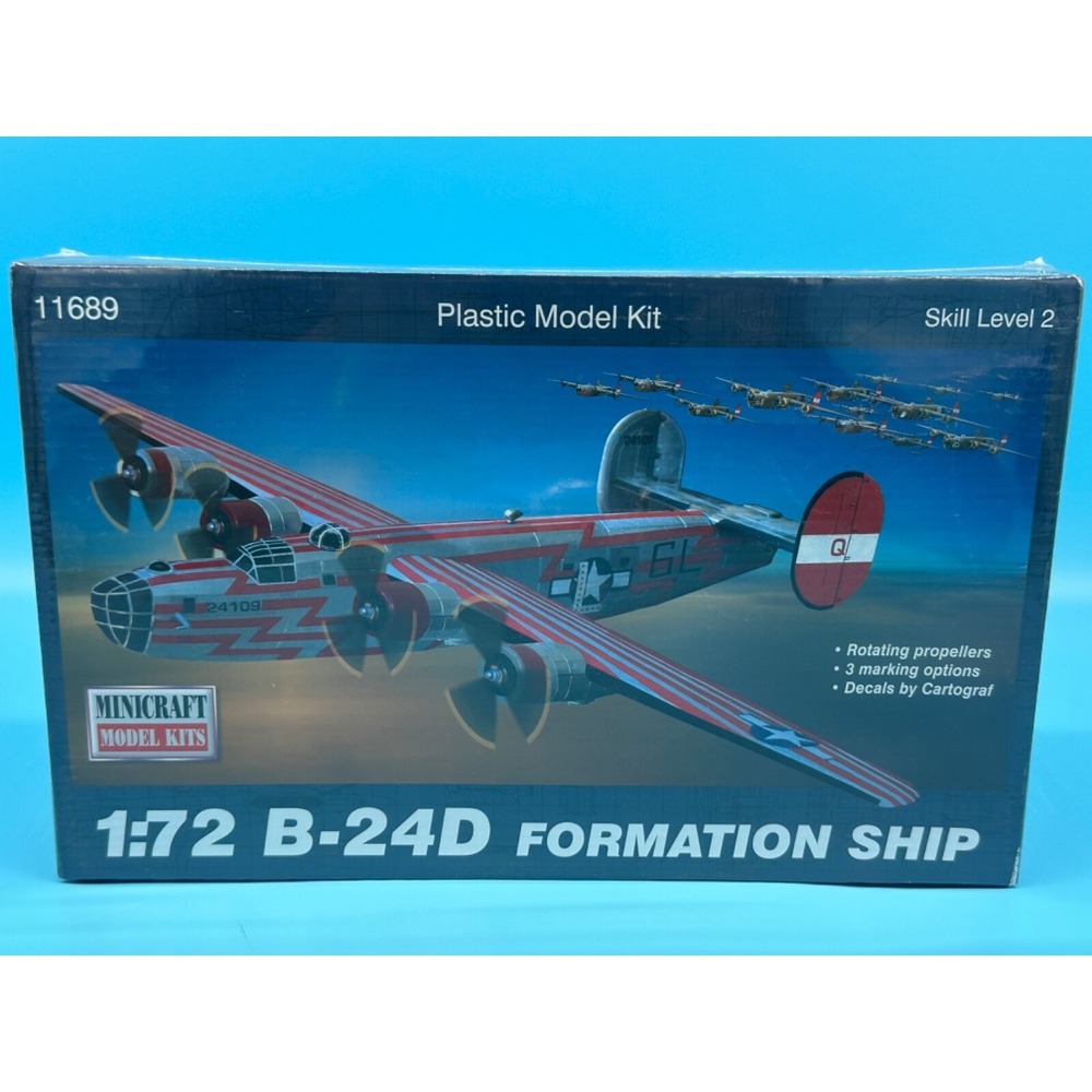 Minicraft Model Kits‎ #11689 1:72 Scale B-24D Formation Ship